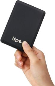 img 1 attached to 💾 Bipra S3 2.5 inch USB 3.0 NTFS Portable External Hard Drive - Black (320GB): Efficient Storage Solution with High-speed USB 3.0