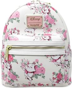 img 3 attached to 🐱 Loungefly Aristocats Allover Print Backpack WDBK0335: Embrace Feline Elegance on the Go!