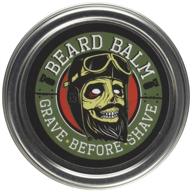 🧔 grave before shave beard balm: essential for a well-groomed and smooth beard logo