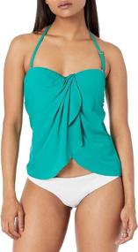 img 3 attached to Vince Camuto Womens Draped Bandini