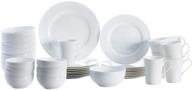 🍽️ mikasa 40 piece dinnerware service set - model 5225580 logo