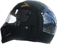 🏍️ high-performing crg full-face motorcycle street bike fiberglass helmet - dot certified atv-4 for optimal safety and protection logo