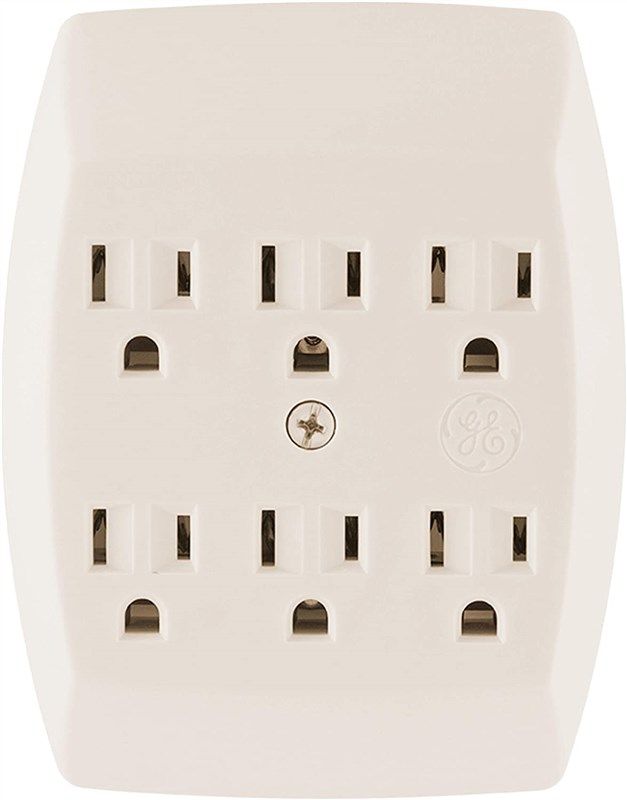ge 6-outlet extender wall tap 로고