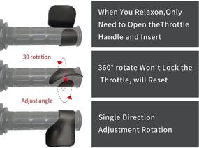 img 2 attached to MYLMCF Motorcycle Throttle Universal Handlebar