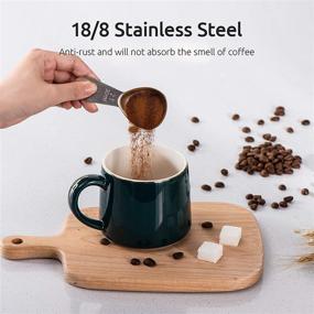 img 2 attached to ☕ Durable Stainless Steel Coffee Scoop: U-Taste 18/8 Measuring Tool for 2 Tablespoons