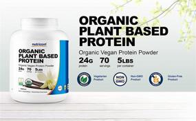 img 2 attached to Nutricost Organic Protein Powder Vanilla