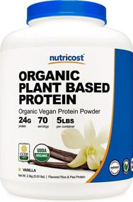 img 4 attached to Nutricost Organic Protein Powder Vanilla