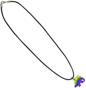 img 2 attached to 🦖 Color Changing Dinosaur Pendant: Fun Jewels Cute Stegosaurus Mood Necklace for Boys and Girls