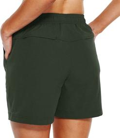 img 2 attached to 🩳 Women's Quick Dry Hiking Shorts 5" - Outdoor Golf Athletic Workout Summer Water Shorts with Pockets