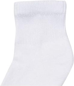 img 1 attached to 🧦 Hanes Ultimate Women's 6-Pack Ankle Socks with Comfort Toe Seams