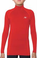 thermal underwear turtleneck shirts compression sports & fitness for other sports logo