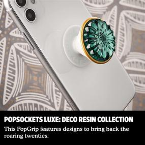 img 1 attached to 📱 PopSockets PopGrip: Складная ручка для телефона и держатель, заменяемый верх, декоративный морской пеной