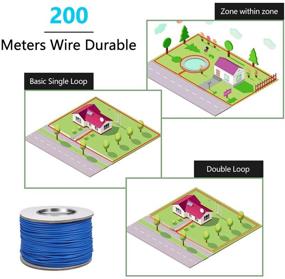 img 1 attached to 🐶 Optimized Pet Containment System: Pumila Electric Dog Fence for 2 Dogs, Rechargeable Waterproof Receiver for Small Medium Large Dogs - Ensured Safety and Effectiveness