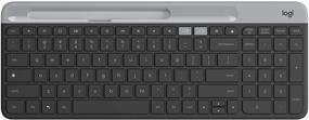 img 3 attached to The Perfect Productivity Companion: Logitech K580 Slim Multi-Device Wireless Keyboard for Chrome OS