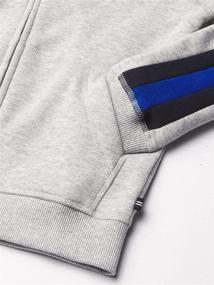 img 2 attached to 🔽 Nautica Boys' Zip-up Fleece Hoodie Sweatshirt