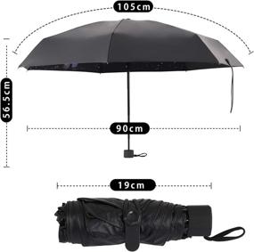 img 2 attached to Saiveina Umbrellas Portable Windproof Protection