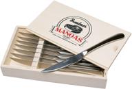 bruntmor gourmet stainless 8 piece blades logo