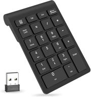 🔢 portable wireless number pad, numpad 22 keys with 2.4 ghz connection for financial accounting on laptop, pc, desktop, surface pro, notebook logo