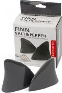 kikkerland finn salt and 🧂 pepper shakers: stylish and functional seasoning set логотип