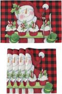 festive christmas placemats by vdsrup: resistant decorations for holiday dining logo