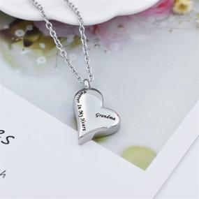 img 3 attached to Cremation Keepsake Necklace Memorial Jewellery Boys' Jewelry