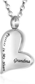 img 4 attached to Cremation Keepsake Necklace Memorial Jewellery Boys' Jewelry