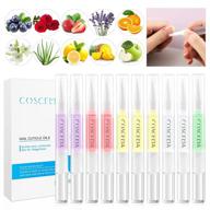 💅 10pcs cuticle oil pen bulk for nails - nourishing, moisturizing, and revitalizing treatment for gel, acrylic nails - softens, conditions, and provides nail care - salon-quality gift box included logo