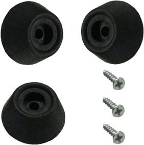 img 1 attached to Pack of 3 Pool Cue Stick Rubber Bumpers for Enhanced Performance