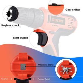 img 1 attached to 💪 Enhance Performance with OUZRS 0 1850RPM Batteries and Accessories