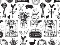 farmhouse rustic gift paper sheet logo