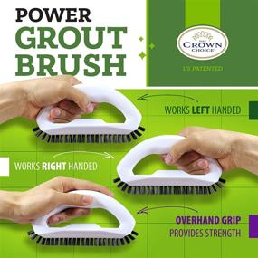 img 2 attached to 🧽 Stiff Bristle Grout Brush – Easily Remove Years of Grime on Grout Lines – Long-lasting Scrubbing Cleaner Brush for Tile Floors – Ergonomic Handle for Effortless Cleaning – Ideal for Tiles, Floors, Bathroom, Shower