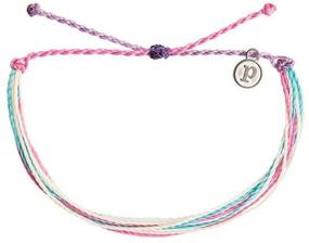 img 1 attached to Pura Vida Jewelry Bracelets: Handcrafted with Coated Charm, Adjustable Band, and 100% Waterproof