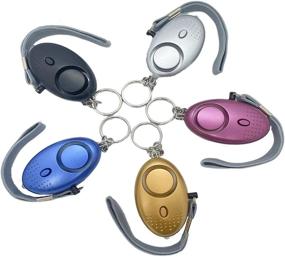 img 4 attached to Personal Security Keychain Security Multicolor