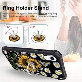 img 1 attached to IPhone Sunflower Lanyard Protective Shockproof