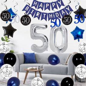 img 2 attached to 50Th Birthday Decorations Men Women Event & Party Supplies