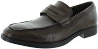 👞 ecco melbourne loafer black men's shoes - size 12.5 - classic comfort and style logo