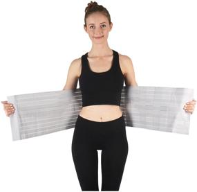 img 3 attached to Soles Compression Abdominal Binder: Unisex, One Size Fits All - Superior 170 Gram Design