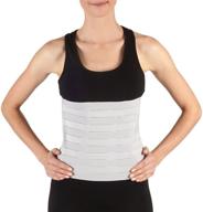 soles compression abdominal binder: unisex, one size fits all - superior 170 gram design logo