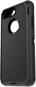 img 1 attached to 📱 iPhone 8 Plus Triple Layer Defense Phone Case with Belt Clip Holster - Suitable for iPhone 7 Plus