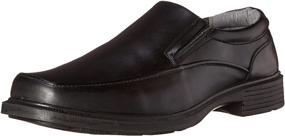 img 4 attached to Deer Stags Men's Brooklyn Black Shoes: Sleek Men's Loafers & Slip-Ons