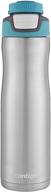 24 oz. contigo autoseal chill stainless steel water bottle in scuba for ultimate refreshment logo