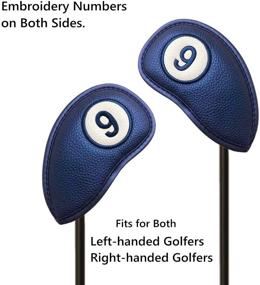 img 1 attached to FINGER TEN Golf Iron Covers: Enhance Your Game with Magnetic Value 11-Pack Headcovers for Iron Clubs