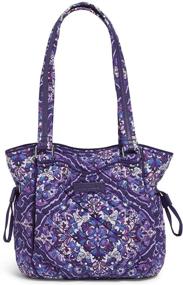 img 4 attached to 👜 Vera Bradley Mini Glenna Cotton Crossbody Satchel Purse