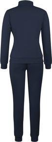 img 1 attached to Womens Sweatsuits Pullover Tracksuits Pockets Sports & Fitness in Team Sports