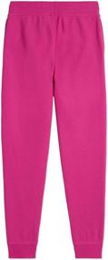 img 1 attached to Nautica Girls' School Uniform Fleece Sweatpants in Pants & Capris - Top Choice for Comfortable Clothing