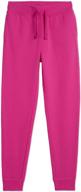 nautica girls' school uniform fleece sweatpants in pants & capris - top choice for comfortable clothing logo