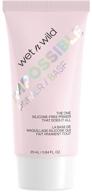 💦 wet n wild prime focus matte finish hydrating primer - clear, 0.84 fl oz logo