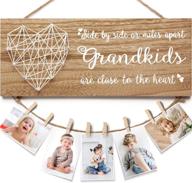 christmas grandma gifts: picture frame for grandma's birthday, xmas gifts for grandma from granddaughter & grandson, grandkids photo holder grandpa nana grandmother gifts for grandparents, thanksgiving логотип