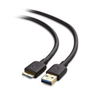 🔌 black 15 ft long micro usb 3.0 cable by cable matters (usb to usb micro b cable) logo
