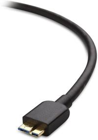 img 1 attached to 🔌 Black 15 ft Long Micro USB 3.0 Cable by Cable Matters (USB to USB Micro B Cable)